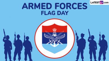 Armed Forces Flag Day 2024 Date in India: Know History and Significance of Flag Day of India That Honours the Martyrs of Armed Forces