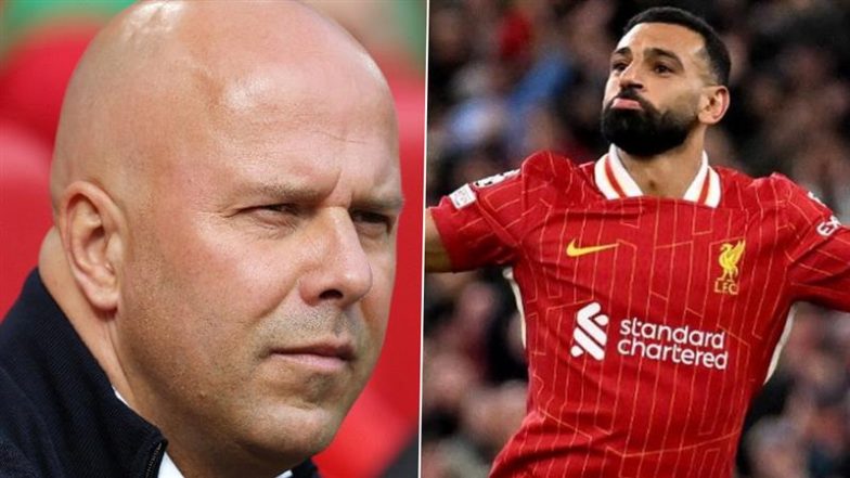 Arne Slot Takes Jibe at Manchester City While Discussing Mohamed Salah's Liverpool Contract Extension, Says 'Maybe Mo Knows More About the 115 Charges' (Watch Video)