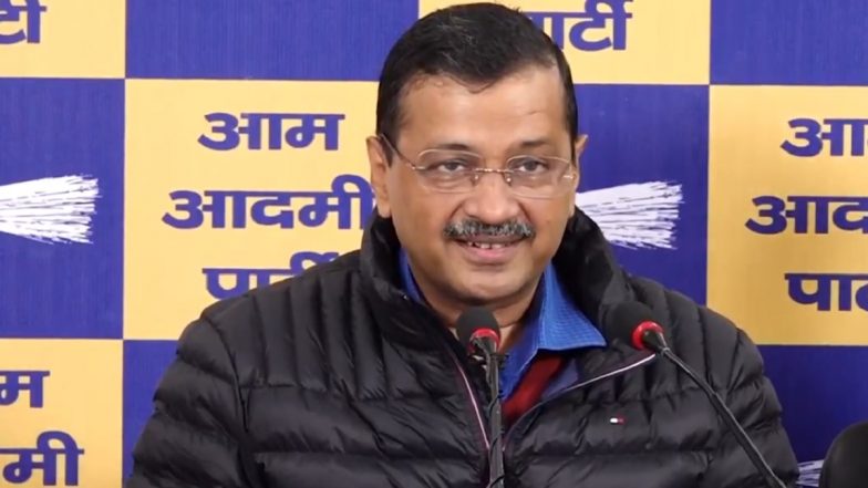 Arvind Kejriwal Alleges ‘Operation Lotus’ in New Delhi Assembly Constituency, Claims 12% Voter Manipulation Attempted Ahead of Delhi Assembly Elections 2025(Watch Video)