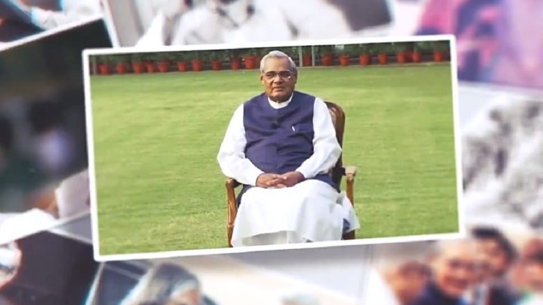 Atal Bihari Vajpayee 100th Birth Anniversary: PM Narendra Modi, Nitish Kumar, Chandrababu Naidu and Others Pay Tributes to Former Prime Minister