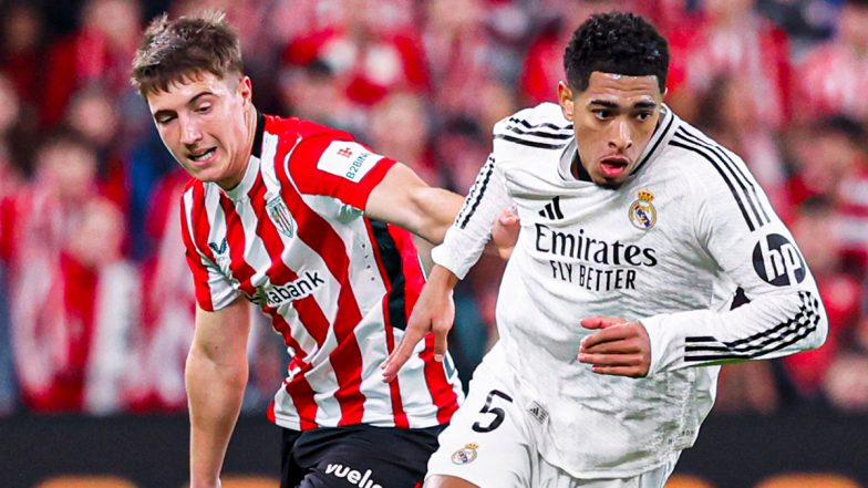 Athletic Club 2–1 Real Madrid, La Liga 2024–25: Jude Bellingham's Goal Goes in Vain As Los Blancos Drop Three Points Against Los Leones