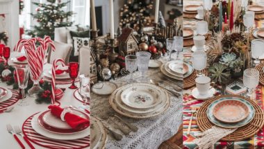 Christmas Table Settings – Creating a Joyful Atmosphere