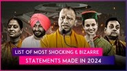 From &lsquo;Batenge to Katenge&rsquo; to &lsquo;Rapes Were Happening During Farmer Stir&rsquo;: 2024&rsquo;s Most Shocking and Bizarre Statements