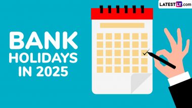 Check Complete List of Bank Holiday Dates in 2025