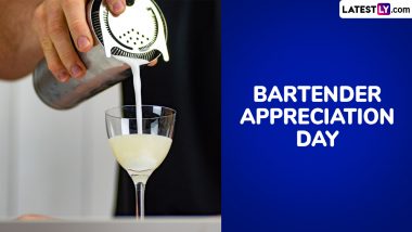 Bartender Appreciation Day 2024 Date and Significance: Everything To Know About the Day That Celebrates the Creativity and Skills of Bartenders