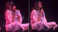 Billie Eilish Gets Hit in the Face After Fan Throws Object During Arizona Concert (Watch Viral Video)