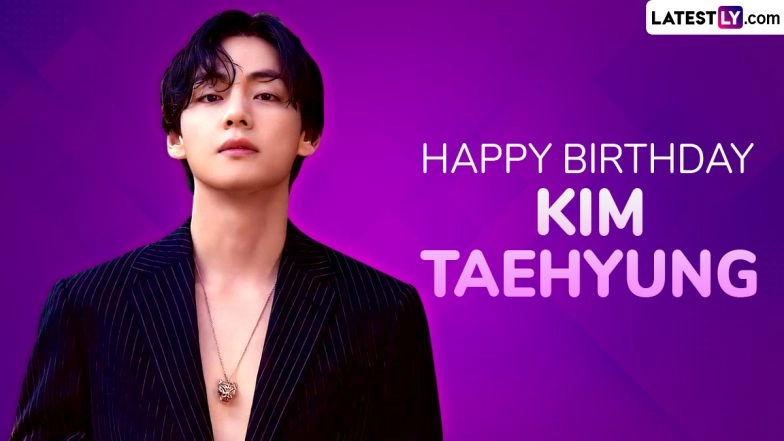 BTS V aka Kim Taehyung Birthday Images and HD Wallpapers for Free Download Online: Wish the K-Pop Star Happy Birthday With Greetings and HBD Photos