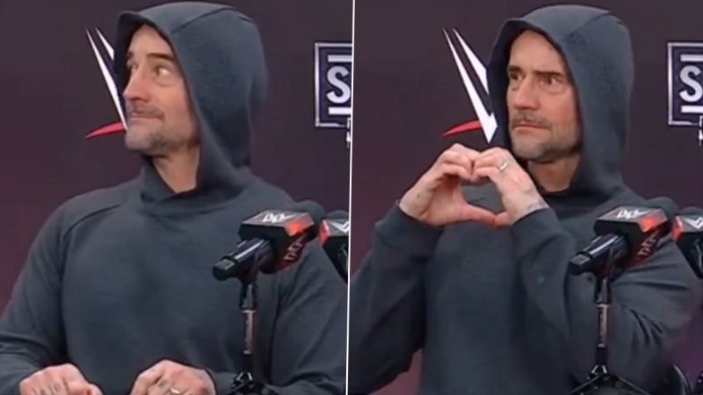 CM Punk Breaks Character During WWE Survivor Series 2024 Post-Match Press Conference, Video Goes Viral