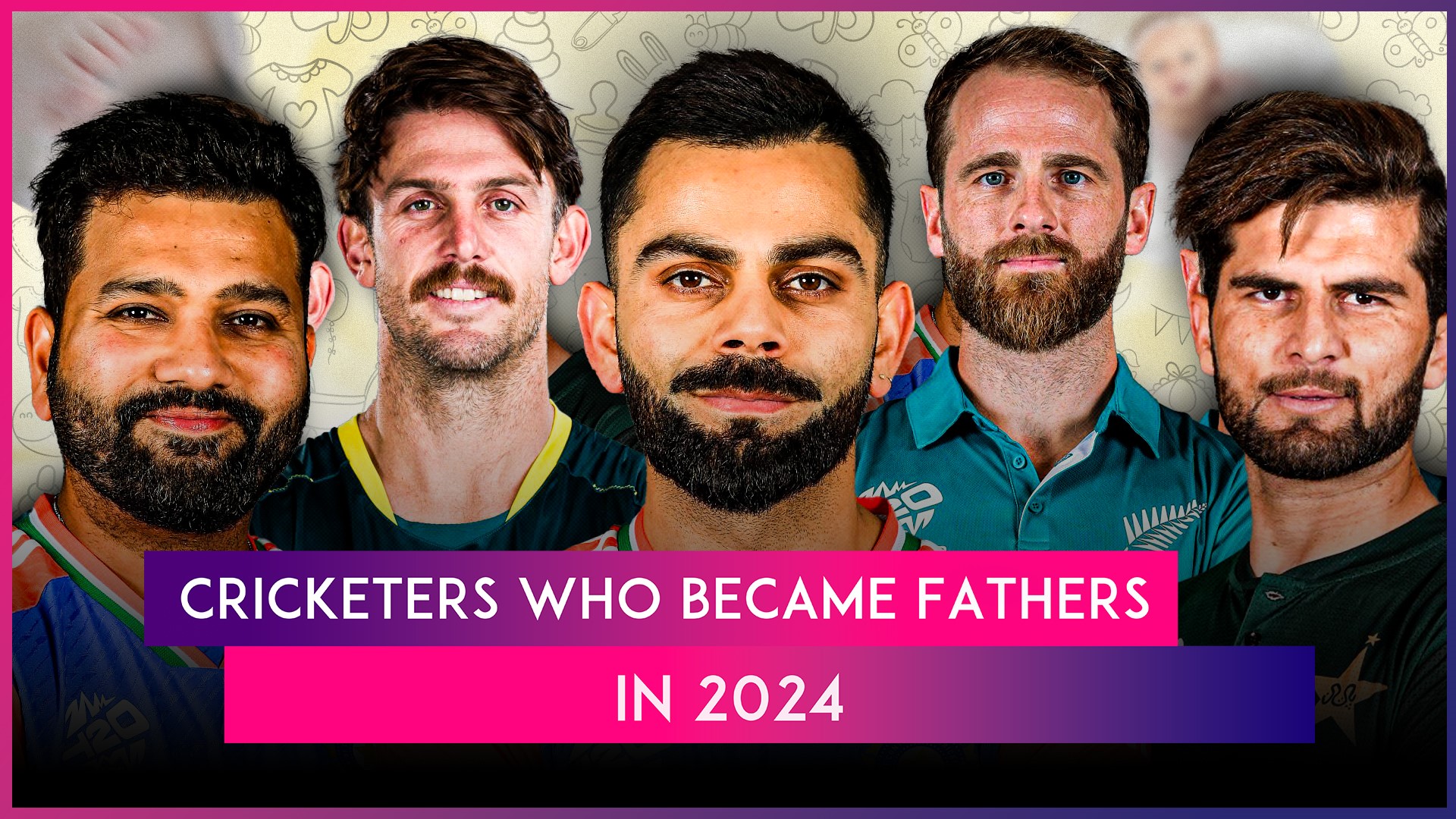 Yearend Special: Cricketers Who Became Fathers in 2024-Virat Kohli, Rohit Sharma and Others