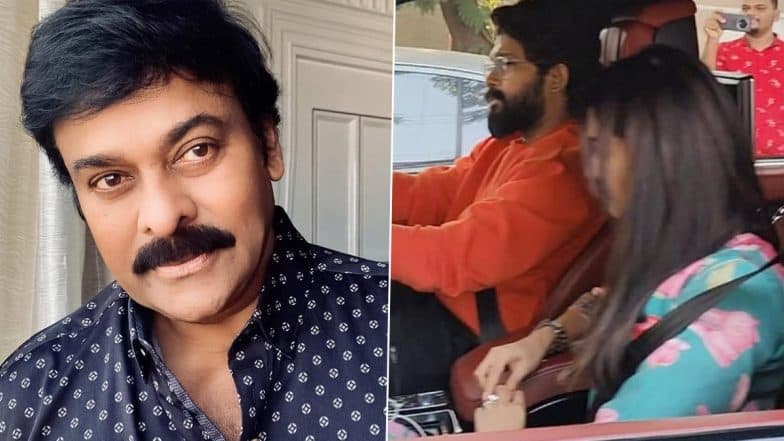 Allu Arjun and Family Seen Visiting Chiranjeevi’s Residence a Day After Actor’s Release From Hyderabad Central Jail (Watch Video)