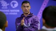 Cristiano Ronaldo Congratulates Saudi Arabia on Being Voted As Hosts for FIFA World Cup 2034, Says 'I Know How Proud You All Are Today' (See Post)