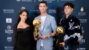 Cristiano Ronaldo Shares Frame With Partner Georgina Rodriguez, Son Cristiano Jr Following 'Special Night' As He Wins Best Middle East Player Award at the Globe Soccer Awards 2024 (See Post)