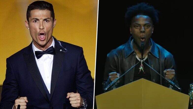 IShowSpeed Recreates Cristiano Ronaldo's Iconic Speech After Accepting Streamer of the Year 2024 Award, Video Goes Viral