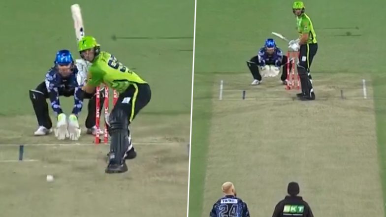 Carnage! Daniel Sams Strikes 31 Runs in Over Off Lloyd Pope to Help Sydney Thunder Win Against Adelaide Strikers During BBL 2024-25 (Watch Video)