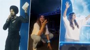 Deepika Padukone Teaches Kannada to Diljit Dosanjh, Grooves to ‘Lover’ at Singer’s Dil-Luminati Concert 2024 in Bengaluru (Watch Videos)