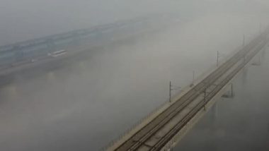 Delhi Air Pollution: Air Quality Worsens in National Capital, Minimum Temperature 7.6 Degrees Celsius (Watch Videos)