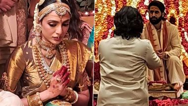 Naga Chaitanya and Sobhita Dhulipala Tie the Knot in a Beautiful Telugu Ceremony – Check Out the Newlyweds’ Pics!