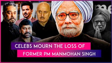 Dr Manmohan Singh Passes Away: Chiranjeevi, Anupam Kher, Kamal Haasan, Mammootty and More Celebs Pay Tribute to the Former Prime Minister