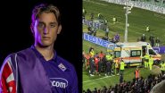 Fiorentina Player Edoardo Bove Collapses During Serie A 2024-25 Match Against Inter Milan, Italian Footballer Taken to Hospital in Ambulance (Watch Video)