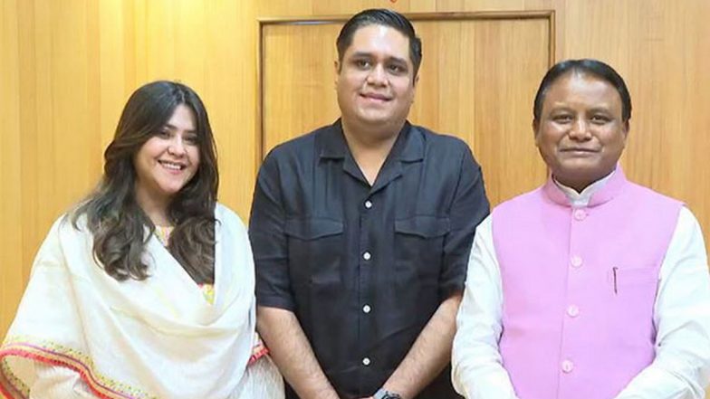 After PM Modi, 'The Sabarmati Report' Producer Ektaa Kapoor Meets Odisha CM Majhi (See Pic) 