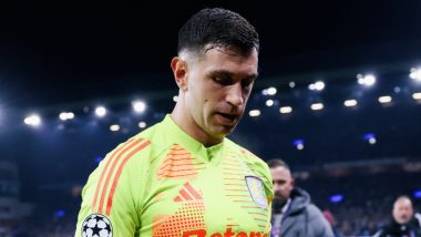 Emiliano Martinez Wins The Best FIFA Men's Goalkeeper 2024 Award, Argentina and Aston Villa Goalie Bags Prestigious Trophy for Second Time in Three Years