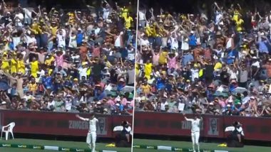 Sam Konstas Has Fans at Melbourne Cricket Ground Cheer Alongside Him During IND vs AUS Boxing Day Test 2024, Video Goes Viral