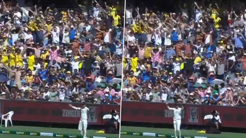 Sam Konstas Has Fans at Melbourne Cricket Ground Cheer Alongside Him During IND vs AUS Boxing Day Test 2024, Video Goes Viral