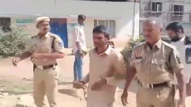 Telangana Handcuffing Controversy: Tribal Farmer Taken To Sangareddy Hospital in Handcuffs by Police, CM Revanth Reddy Orders Inquiry (Watch Video)