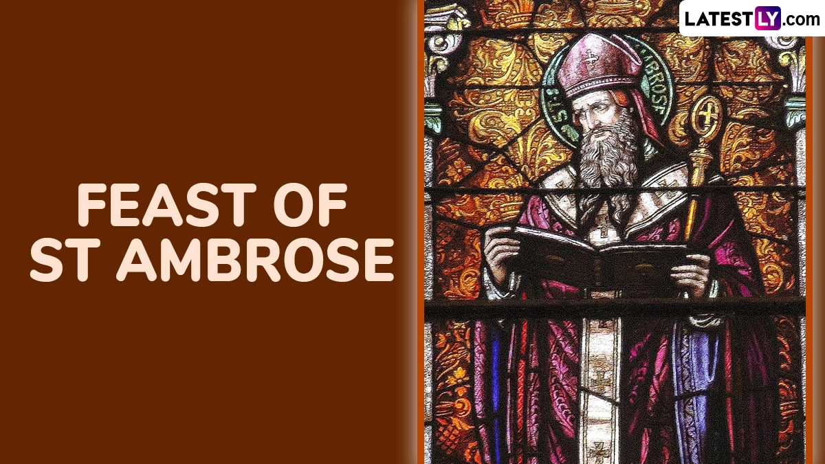 Festivals & Events News When Is Feast of St Ambrose 2024? Date