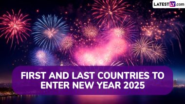 List of Countries to Enter First and Last In New Year 2025 According to Indian Standard Time (IST)