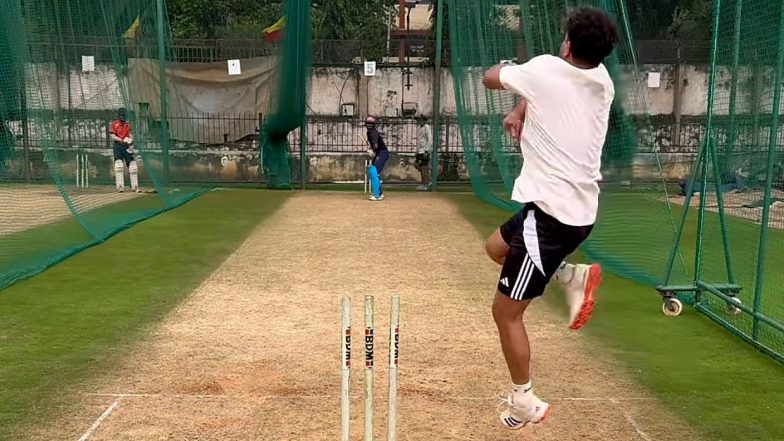 Kuldeep Yadav Resumes Bowling at Nets After Surgery; Good News for Team India Ahead of Champions Trophy 2025 (See Post)