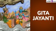 Gita Jayanti (Gita Mahotsav) 2024 Date: Know Shubh Muhurat, Ekadashi Tithi and Significance To Mark the Day the Bhagavad Gita Dialogue Occurred Between Arjuna and Lord Krishna