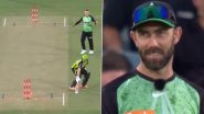 'You're Kidding Me' Glenn Maxwell Gives Hilarious Response After Commentators Informed Him Sam Billings Was Run Out But Got Saved As Melbourne Stars Cricketers Didn't Appeal During BBL 2024-25 Match Against Sydney Thunder (Watch Video)