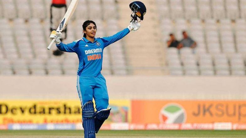 IND-W vs WI-W 2nd ODI 2024: Harleen Deol's Maiden One-Day International Ton Guides India Women to Series Victory Over West Indies Women