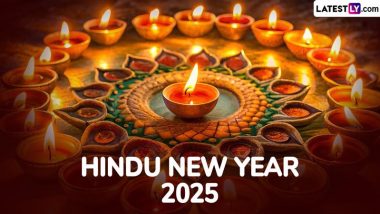 Hindu Nav Varsh or Hindu New Year 2025 Date: When Is Vikram Samvat 2082 Starting? Here Is the Calendar for Chaitra Navratri and Gudi Padwa or Ugadi