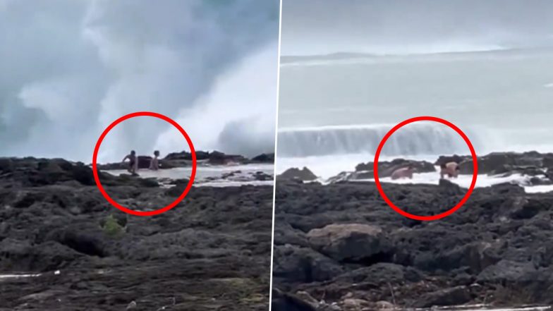 Hawaii: 3 Swimmers Swept by Massive Waves on Oahu’s North Shore, Rescued by Authorities; Video Surfaces