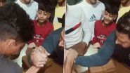 Moradabad: Man’s Arm Snaps During Arm-Wrestling Contest in Uttar Pradesh, Video Goes Viral