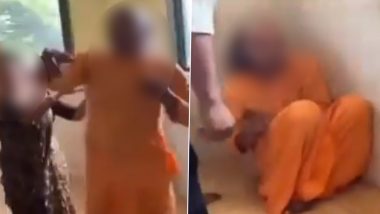 ISKCON Priest Beaten in Maharashtra’s Palghar For Allegedly Sending Lewd Messages To Woman; Video Surfaces