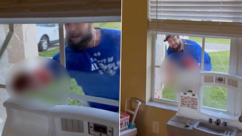 ‘Please Call The Cops’: Domestic Violence Takes Dramatic Turn As Man Slices His Arm Open in US, Rushed to Hospital; Disturbing Video Surfaces