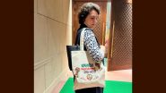 Priyanka Gandhi Expresses Solidarity With Bangladesh Minorities With Message on Handbag Day After Carrying ‘Palestine’ Bag to Parliament (See Pic)