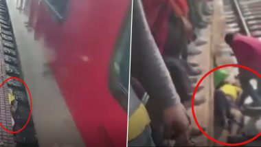 Bihar: Man Escapes Unhurt As Train Passes Over Him At Samastipur Railway Station, Chilling Video Surfaces