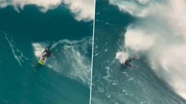 ‘Chewed Up and Spat Out’: Surfer Ty Simpson-Kane Survives Brutal Wipeout at Peahi Beach on Maui’s North Shore, Terrifying Video Surfaces