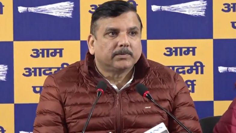 Sanjay Singh Accuses BJP of Seeking Removal of His Wife Anita Singh's Name From Voters' List Ahead of Delhi Assembly Elections 2025 (Watch Video)