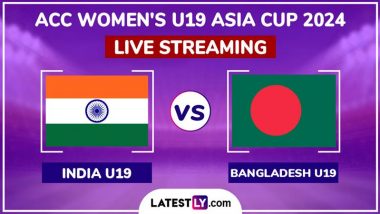 India vs Bangladesh, ACC Women’s U19 Asia Cup 2024 Final Live Streaming Online: How To Watch IND-W U19 vs BAN-W U19 Cricket Match Free Live Telecast on TV?