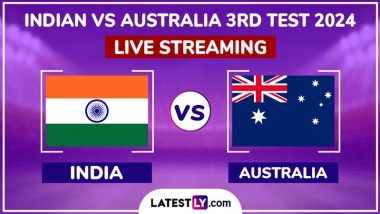 India vs Australia Free Live Streaming Online, 3rd Test 2024 Day 2: How To Watch IND vs AUS Border-Gavaskar Trophy Cricket Match Live Telecast on TV?