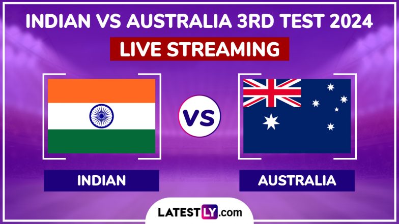 India vs Australia Free Live Streaming Online, 3rd Test 2024 Day 3: How To Watch IND vs AUS Border-Gavaskar Trophy Cricket Match Live Telecast on TV?