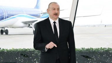 Azerbaijan Airline Plane Crash: President Ilham Aliyev Says Crashed Jetliner Was Shot Down by Russia, Albeit Not Intentionally