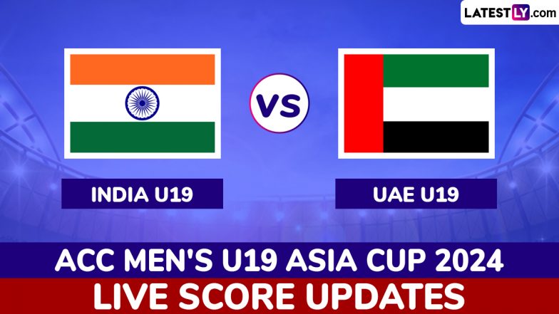 IND U19 Win By 10 Wickets | India U19 vs United Arab Emirates U19 Highlights of ACC Men's U19 Asia Cup 2024: Vaibhav Suryavanshi, Ayush Mhatre Help India Qualify for Semifinals