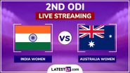 India Women vs Australia Women Free Live Streaming Online, 2nd ODI 2024: How to Watch IND-W vs AUS-W Cricket Match Live Telecast on TV?