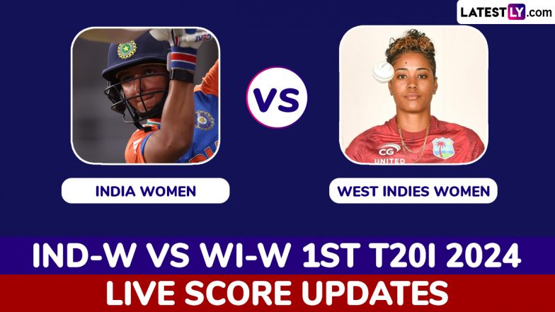 IND-W Win By 49 Runs| India Women vs West Indies Women Highlights of 1st T20I 2024: Jemimah Rodrigues, Smriti Mandhana, Bowlers Help India Secure 1-0 Series Lead